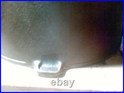 Birmingham Stove Range /Cast Iron #10/ 12-5/8 Dutch Oven, Restored Ready to use