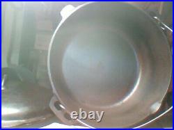 Birmingham Stove Range /Cast Iron #10/ 12-5/8 Dutch Oven, Restored Ready to use