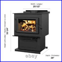 Blue Ridge 300P Wood Burning Stove-Large 75,000 BTUs