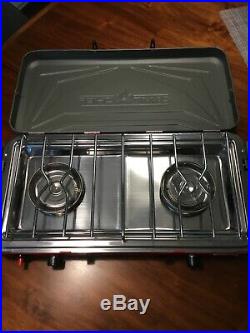 Brand New Camp Chef Everest 2 Burner Stove Matchless Ignition