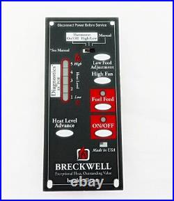 Breckwell Control Circuit Board, 4 RPM Stoves Prior to 2002, A-E-301 REFURB