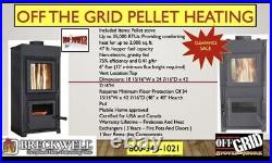 Breckwell SP2047 Non-Electric Traverse Pellet Stove
