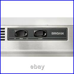 Broan 30 Capable Non-Ducted Under-Cabinet Range Hood in Stainless Steel 41300