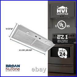 Broan BBN1303 30 Built-In Power Pack Insert Stainless Steel