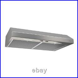 Broan BCSEK130 150 250 CFM 30W Under Cabinet Range Hood Stainless Steel