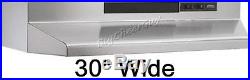 Broan Under Cabinet Range Hood 30 Vent Light 2 Speed Fan Stove Stainless Steel