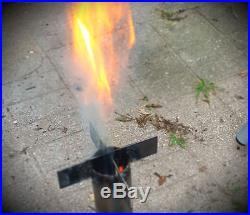 Bullet Proof Rocket Stove and Tent Heater Model 50BMG Gravity Feed USA Made