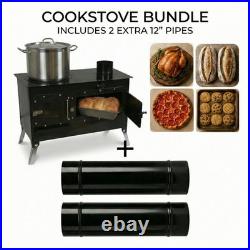 Bundle Trailblazer Cookstove + 2 Extra Straight Pipes