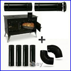 Bundle Trailblazer Cookstove + 2 Extra Straight Pipes + 2 Elbows