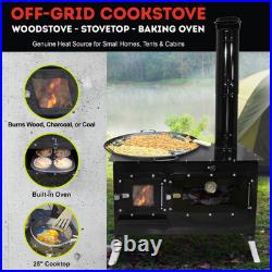 Bundle Trailblazer Cookstove + 2 Extra Straight Pipes + 2 Elbows