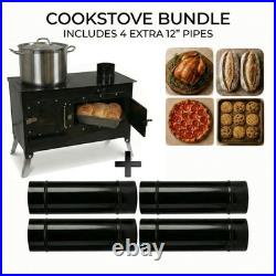 Bundle Trailblazer Cookstove + 4 Extra Straight Pipes