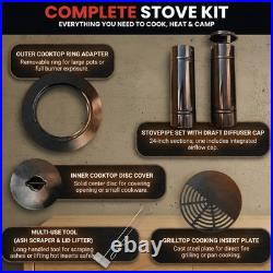 Bundle Trailblazer Cookstove + 4 Extra Straight Pipes