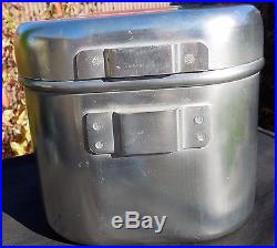 Coleman Lantern & Stove Co. Model 502 Stove Made Jan 1964 With Aluminum Cook Kit