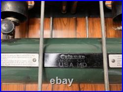 COLEMAN WWII 523 USA MD Medical Military 2 Burner Field Stove UNTESTED