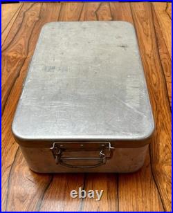 COLEMAN WWII 523 USA MD Medical Military 2 Burner Field Stove UNTESTED