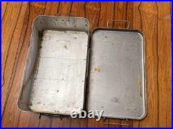 COLEMAN WWII 523 USA MD Medical Military 2 Burner Field Stove UNTESTED