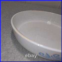 CORNING WARE RANGE TOPPER N-10-B 10 SKILLET With LID BLUE CORNFLOWER RARE