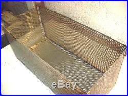 CYBER MONDAY! Stainless Steel Wood Stove Fireplace Wood Pellet Basket 18x8x8