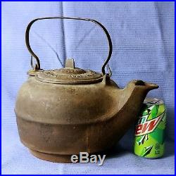 C. 1866-'70s Cast Iron Kettle Great Western Foundry & Stove Co. Leavenworth KS