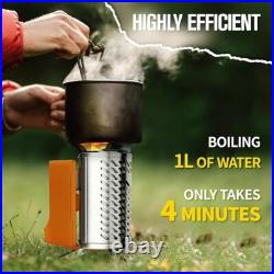 CampStove 2+ Electricity Generating Wood Camp Stove never used /with case