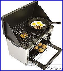 Camp Chef 2 burner COMBO grill oven range gas stove NEW