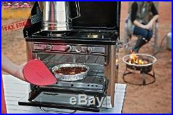 Camp Chef Camping Outdoor Oven with 2 Burner Camping Stove