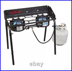 Camp Chef Explorer 2-Burner Stove 60k BTU Cast-Aluminum 14x32, Brand New