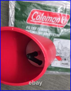 Camping Lot Coleman Dual Fuel 533 Stove + Funnel + BONUS US Army Pouch Case