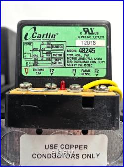 Carlin Model 41000 Ignitor for Oil & Gas Burners 120V Constant-Duty USA Made