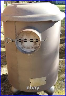 Chubby coal Stove, great condition with new mica vision window