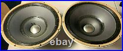 CleanPair Altec 420A 15 full range Biflex 15 Speakers -Great for TUBE amps
