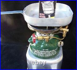 Coleman 1962 Sportster Stove & Kit #502-800 Heat Drum #502-952 Funnel Tested A+