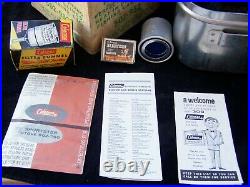 Coleman 1962 Sportster Stove & Kit #502-800 Heat Drum #502-952 Funnel Tested A+