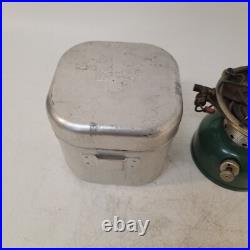 Coleman 2 / 1966 Single Burner Green 502 Stove W Case / Cook Kit