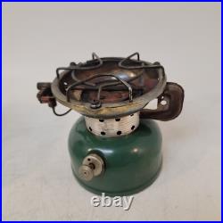 Coleman 2 / 1966 Single Burner Green 502 Stove W Case / Cook Kit