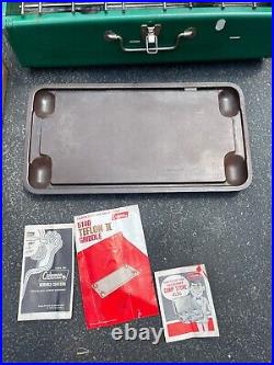 Coleman 2-Burner White Gas Camp Stove Model 413G499 from 1972 NEW Open Box NOS