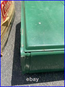 Coleman 2-Burner White Gas Camp Stove Model 413G499 from 1972 NEW Open Box NOS