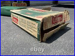 Coleman 2-Burner White Gas Camp Stove Model 413G499 from 1972 NEW Open Box NOS