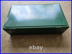 Coleman 413F 2 Burner Camp Stove With Shelves Propane Converter
