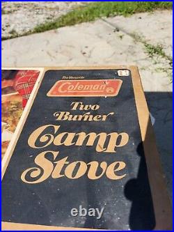 Coleman 425E499 2 Burner Stove Never Fired NOS Sealed Never Opened Vintage 1970s