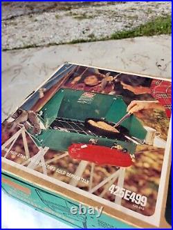 Coleman 425E499 2 Burner Stove Never Fired NOS Sealed Never Opened Vintage 1970s