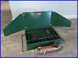 Coleman 425 B 425B Camping Stove Camp Stove 2 Burner Liquid Fuel Hiking Free Shp