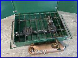 Coleman 425 B 425B Camping Stove Camp Stove 2 Burner Liquid Fuel Hiking Free Shp