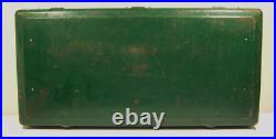 Coleman 426B Three 3 Burner Camp Stove Outdoor Cooking Gold Tank 1950s 60s Works