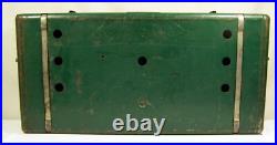 Coleman 426B Three 3 Burner Camp Stove Outdoor Cooking Gold Tank 1950s 60s Works