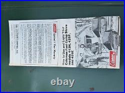 Coleman 426E Three 3 Burner Camp Stove 6/82 With Instructions -Rusty- Possibly New Coleman 426E Three 3 Burner Camp Stove 6/82 With Instructions -Rusty- Possibly New