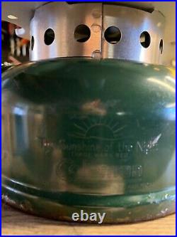 Coleman 500A Stove Dated 8/555 Works Great