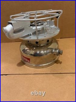Coleman 500 stove 10-67 NICKEL CANADIAN- Reconditioned burner, Original Decal