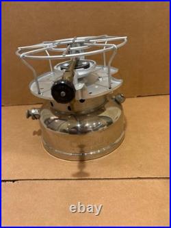 Coleman 500 stove 10-67 NICKEL CANADIAN- Reconditioned burner, Original Decal