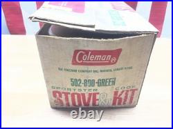 Coleman 502-800 Stove Cook Kit 4/74 W Box And Papers Near Mint